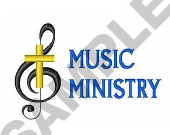 Ministerio de Música - Diseño de Bordado a Máquina