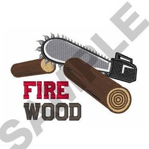 Firewood - Machine Embroidery Design