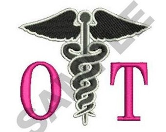 Occupational Therapist - Machine Embroidery Design