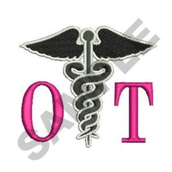 Occupational Therapist - Machine Embroidery Design