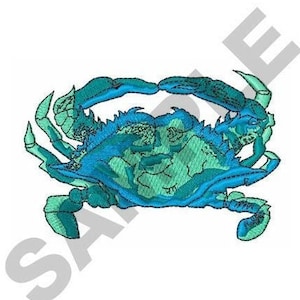 Blue Crab - Machine Embroidery Design