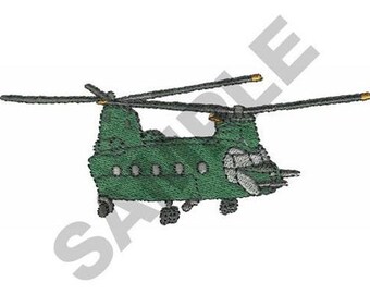 Chinook Ch-47B - Diseño para bordado a máquina