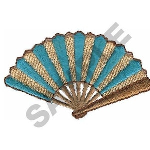 Oriental Fan - Machine Embroidery Design