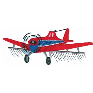Crop Duster - Machine Embroidery Design