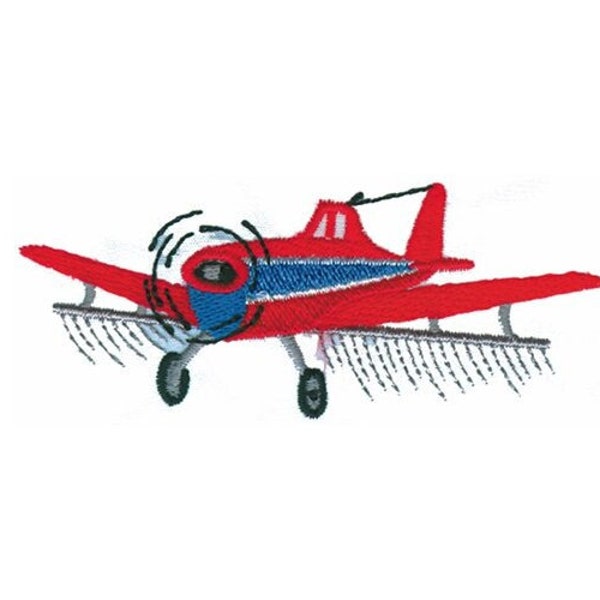 Crop Duster - Machine Embroidery Design