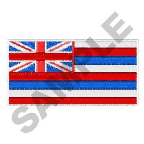 Hawaii Flag - Machine Embroidery Design