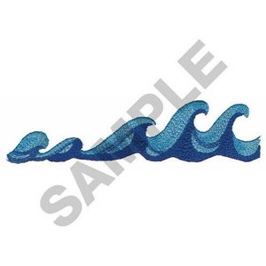 Wave - Machine Embroidery Design