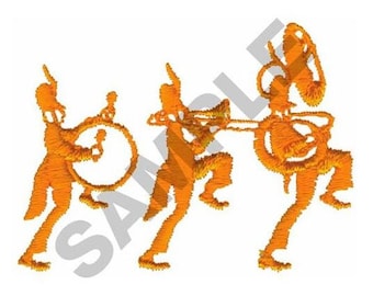 Marching Band - Machine Embroidery Design
