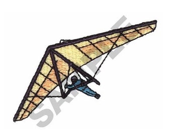 Ala delta - Diseño de bordado a máquina
