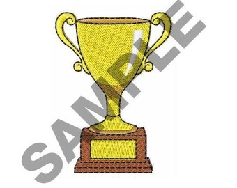 Copa trofeo - Diseño de bordado a máquina