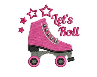 Lets Roll - Machine Embroidery Design