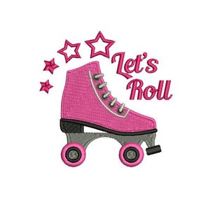 Lets Roll - Machine Embroidery Design