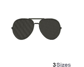 Sunglasses - Machine Embroidery Design