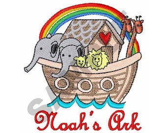 Noahs Ark - Machine Embroidery Design