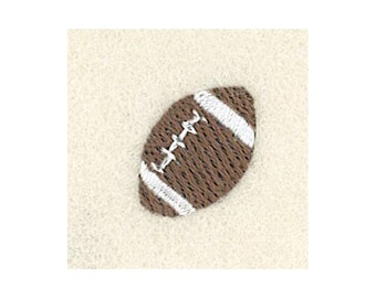 Mini Football - Machine Embroidery Design, Ball Embroidery Pattern, American Football Embroidery Design, Sports Ball Embroidery Design
