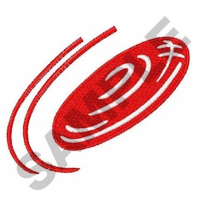 Frisbee Disc - Machine Embroidery Design