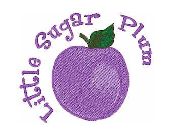 Little Sugar Plum - Diseño de bordado a máquina