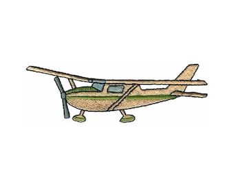 Cessna 182 Airplane - Machine Embroidery Design