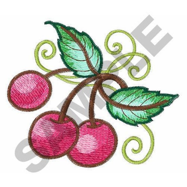 Cherries - Machine Embroidery Design