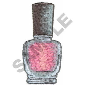 Nail Polish - Machine Embroidery Design