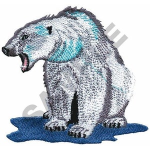 Polar Bear - Machine Embroidery Design