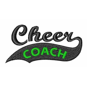 Cheer Coach - Machine Embroidery Design