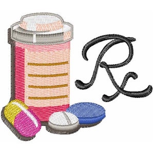 Pharmacy - Machine Embroidery Design