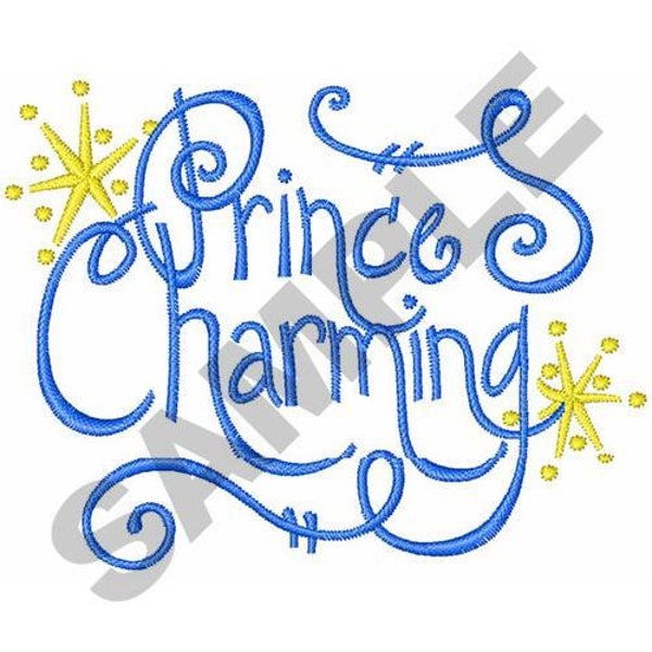 Prince Charming - Machine Embroidery Design