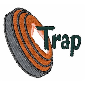Trap Shooting - Machine Embroidery Design