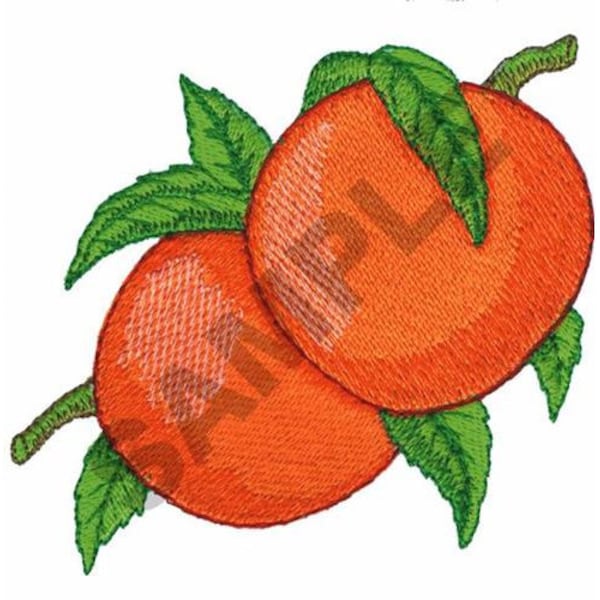 Oranges - Machine Embroidery Design