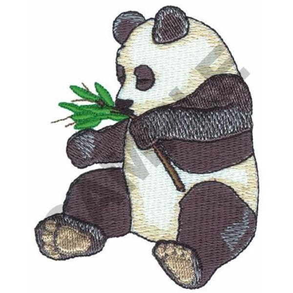 Panda Bear - Machine Embroidery Design