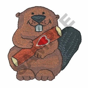 Beaver - Machine Embroidery Design