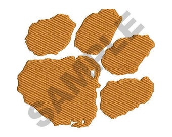 Tiger Paw - Machine Embroidery Design