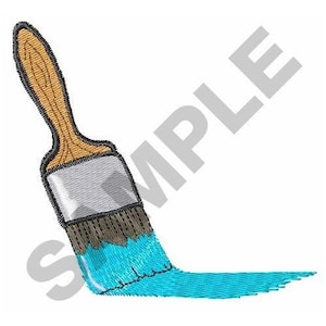 Pinsel - Stickdatei für die Stickmaschine