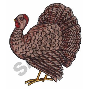 Turkey - Machine Embroidery Design