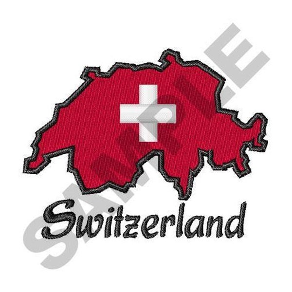 Switzerland - Machine Embroidery Design