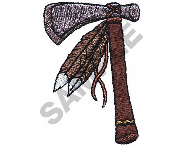 Tomohawk Design Tomahawk - Machine Embroidery Design - Etsy