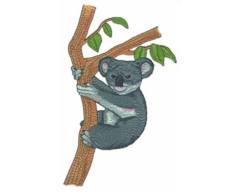 Koala - Machine Embroidery Design - Etsy