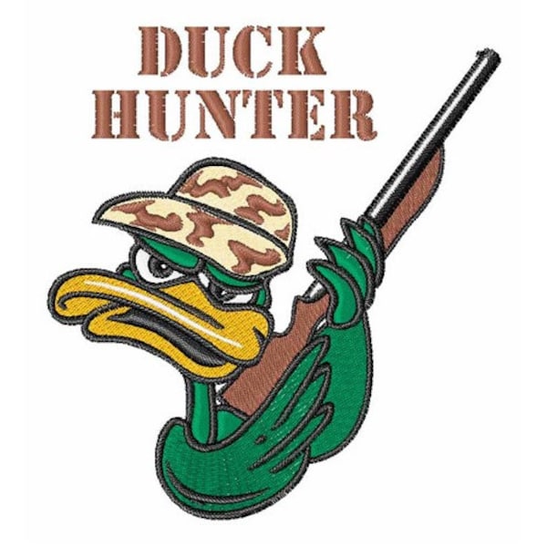 Duck Hunter - Machine Embroidery Design