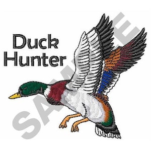 Duck Hunter - Machine Embroidery Design