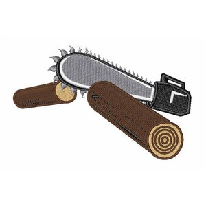 Chainsaw - Machine Embroidery Design