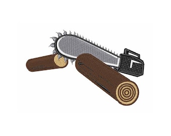 Chainsaw - Machine Embroidery Design