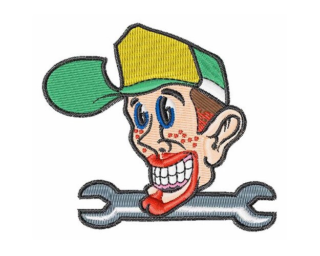 Auto Mechanic Machine Embroidery Design Etsy