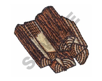 Fire Logs - Machine Embroidery Design