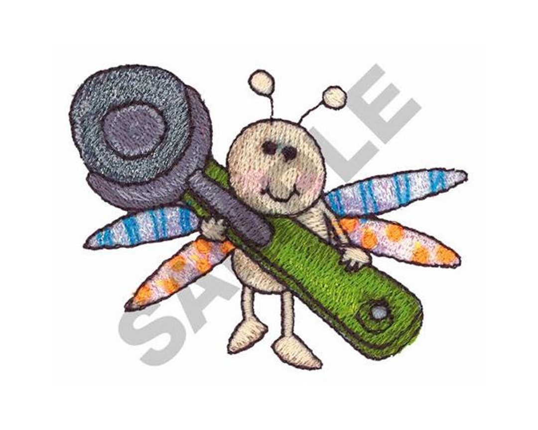 Bug & Cutting Tool Machine Embroidery Design Etsy