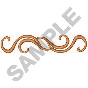 Scroll Accent - Machine Embroidery Design