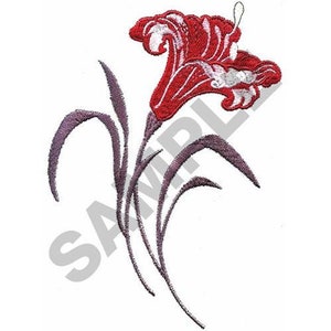 Lily - Machine Embroidery Design