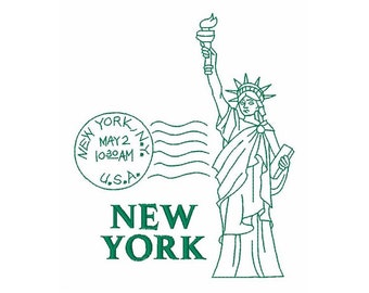 Reise New York - Stickdatei