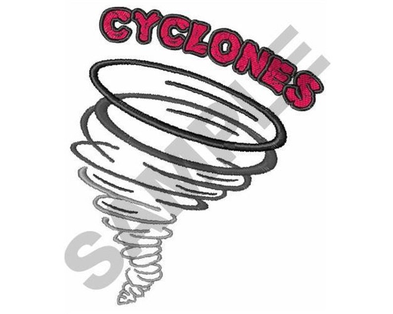 Cyclones Machine Embroidery Design - Etsy