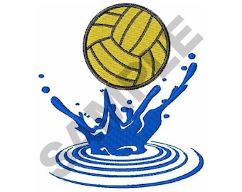 Water Polo Ball - Machine Embroidery Design